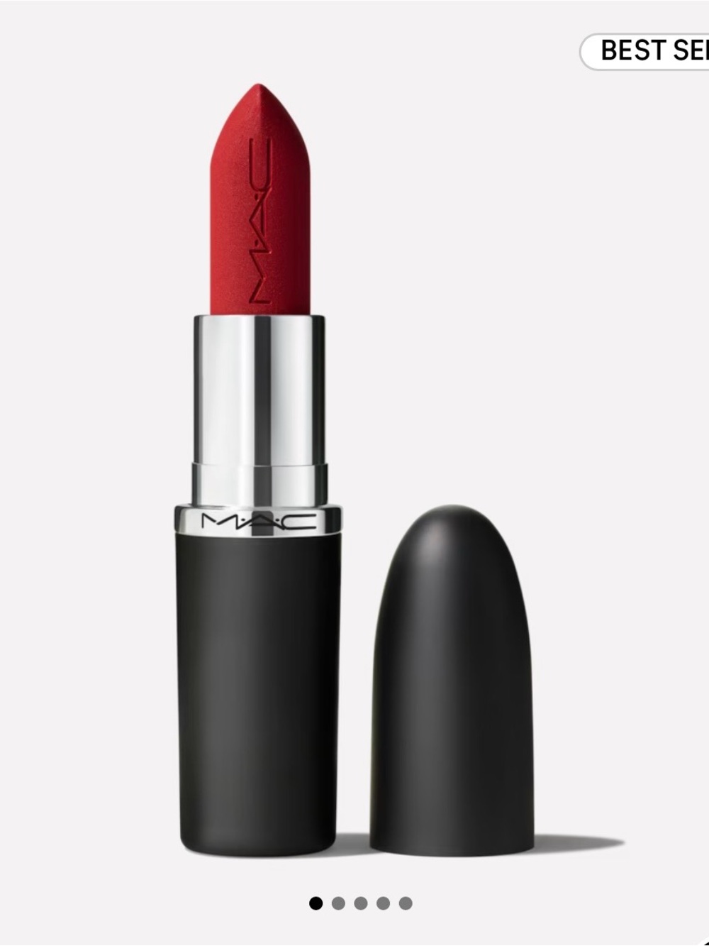 M•A•C XIMAL Matte Lipstick in 612 RUSSIAN RED, silky matte, full Sz 0.12oz, BNIB - Picture 9 of 12